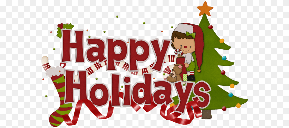 Download Holidays Clipart Happy Holiday Happy Holidays Clipart, Elf, Christmas, Christmas Decorations, Festival Free Png