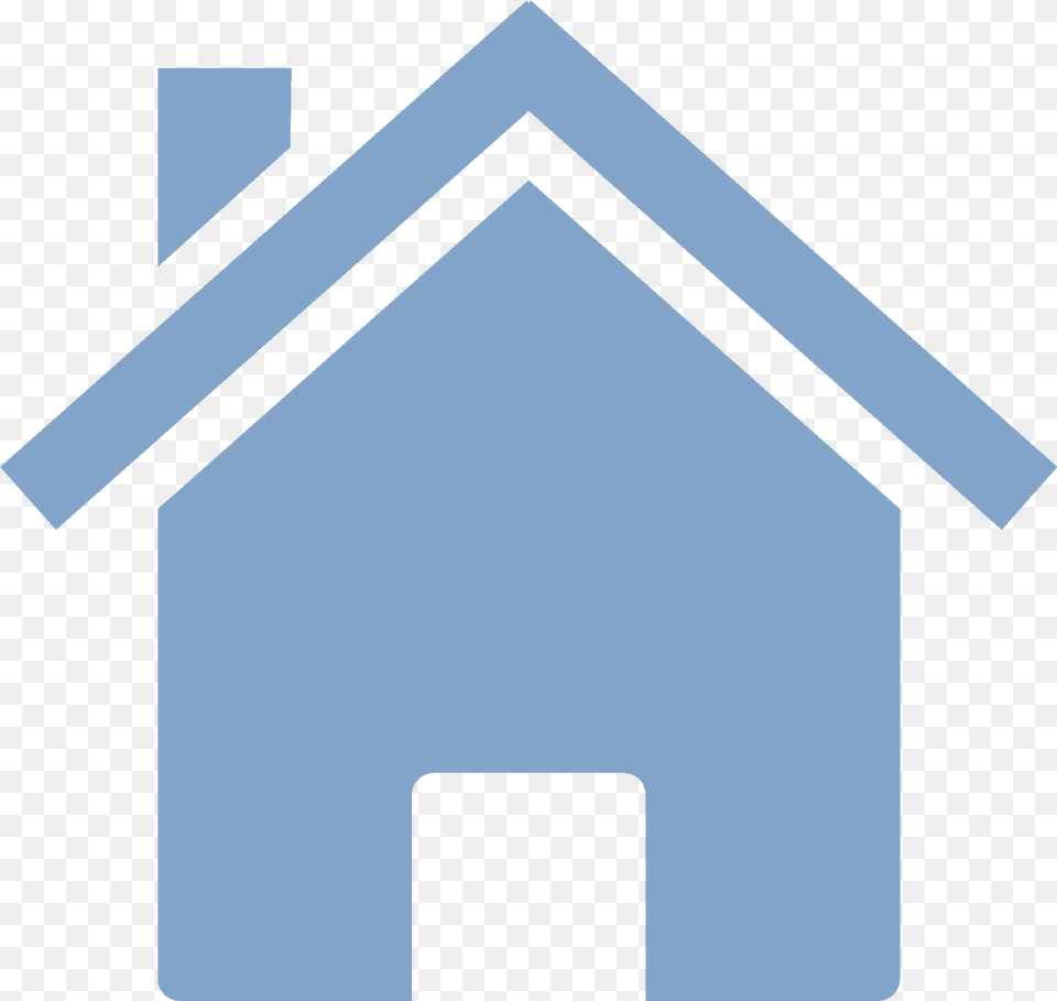 Download Home Light Blue Icon Home Icon White House Clip Art, Dog House, Den, Indoors, Kennel Png