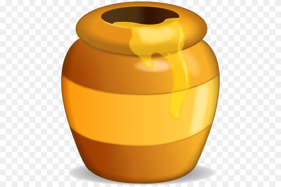 Download Honey Pot Emoji Icon Emoji Island, Jar, Pottery, Urn, Vase Png