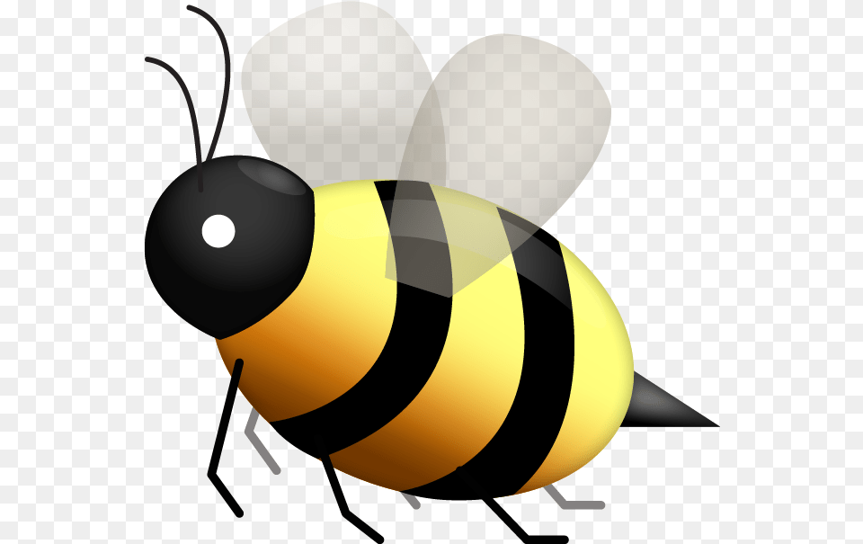 Download Honeybee Emoji Image In Bee Emoji, Animal, Honey Bee, Insect, Invertebrate Free Png