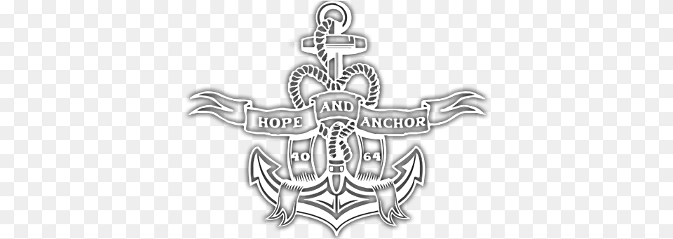 Hope Anchor Image With Crest, Electronics, Emblem, Hardware, Symbol Free Png Download