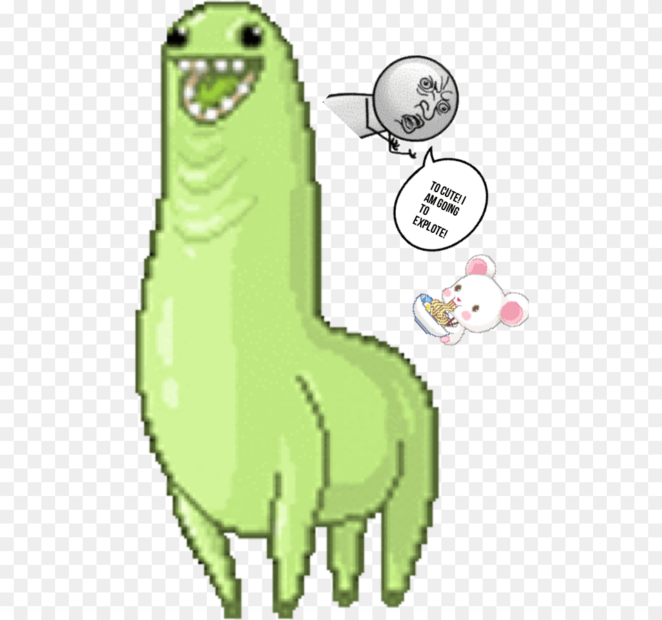 Download Horse Like Gfycat Green Llama Tenor Mammal Hq Bunchie Gif, Animal, Smoke Pipe Free Png