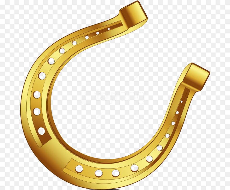 Download Horseshoe Clipart Photo Gold Horse Shoe, Disk Png Image