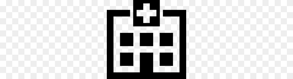 Download Hospital Clip Art Black White Clipart Hospital Computer Png