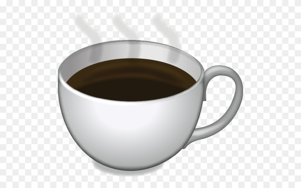 Download Hot Coffee Emoji Icon Emoji Island, Cup, Beverage, Coffee Cup, Espresso Free Png