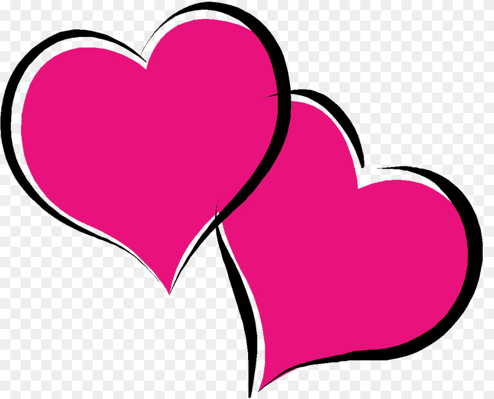 Download Hot Pink Heart Pic 272 Love Clipart, Bow, Weapon Png Image