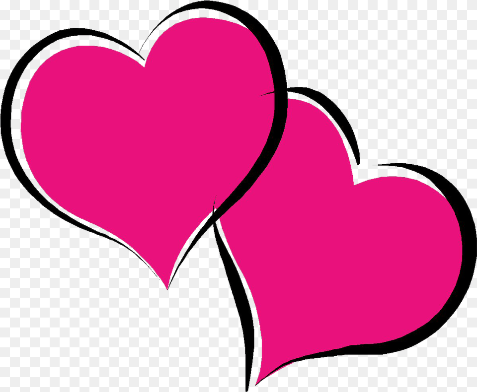 Download Hot Pink Heart Pic 272 Love Clipart, Person Free Png