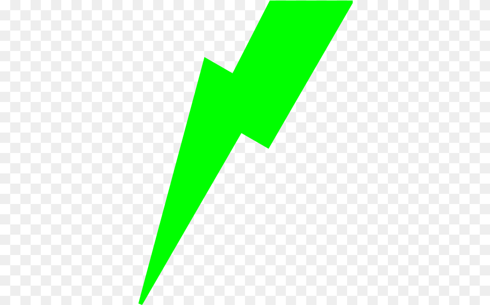 Download How To Set Use Green Lightning Bolt Clipart Full Green Lightning Bolt, Blade, Dagger, Knife, Weapon Png
