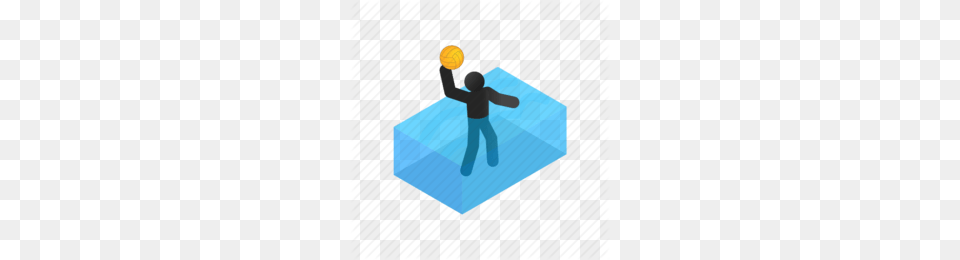 Download Human Behavior Clipart Clip Art Illustration Swimming, Sphere, Person, Sport, Ball Free Transparent Png