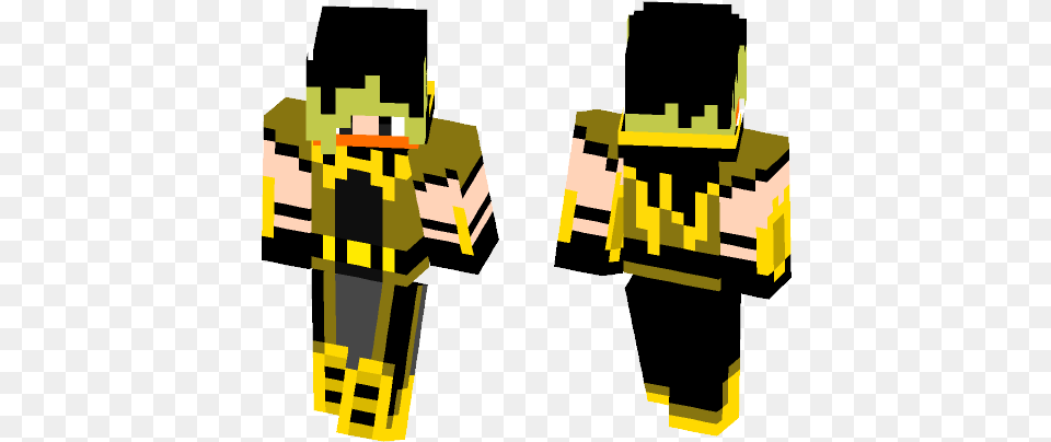 Download Human Pokemon Zapdos Minecraft Skin For Minecraft Jango Fett Skin, Animal, Apidae, Bee, Insect Free Png