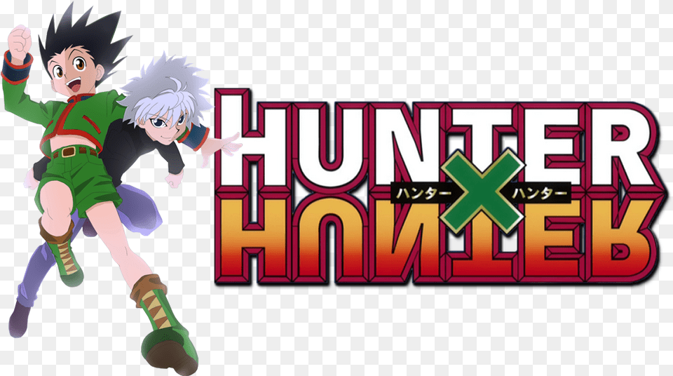 Download Hunter X Image Hunter X Hunter Logo Book, Comics, Publication, Baby Free Transparent Png