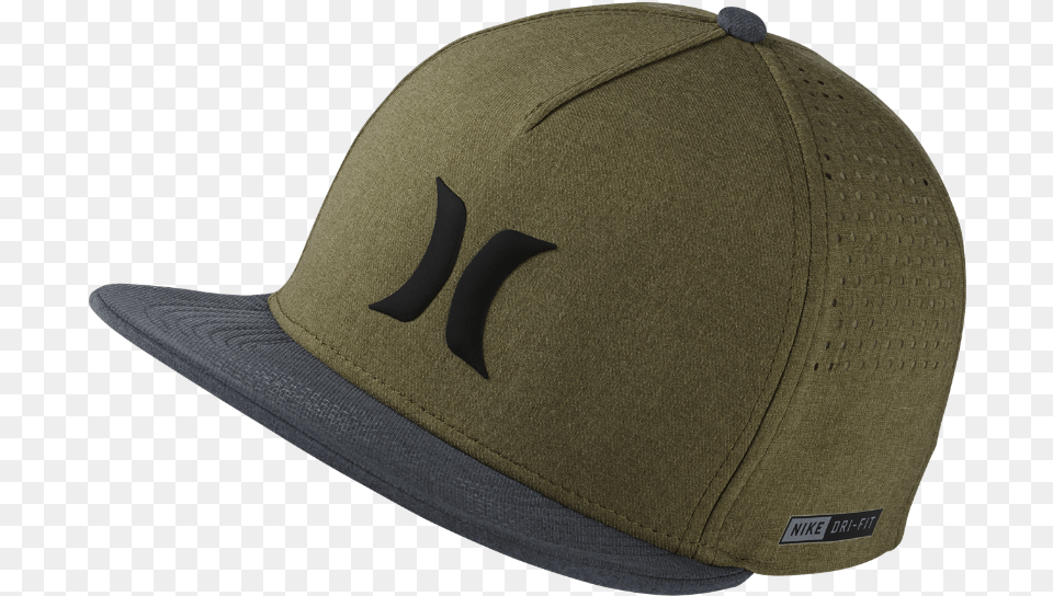 Download Hurley Dri Fit Icon Menu0027s Adjustable Hat For Baseball, Baseball Cap, Cap, Clothing Png Image