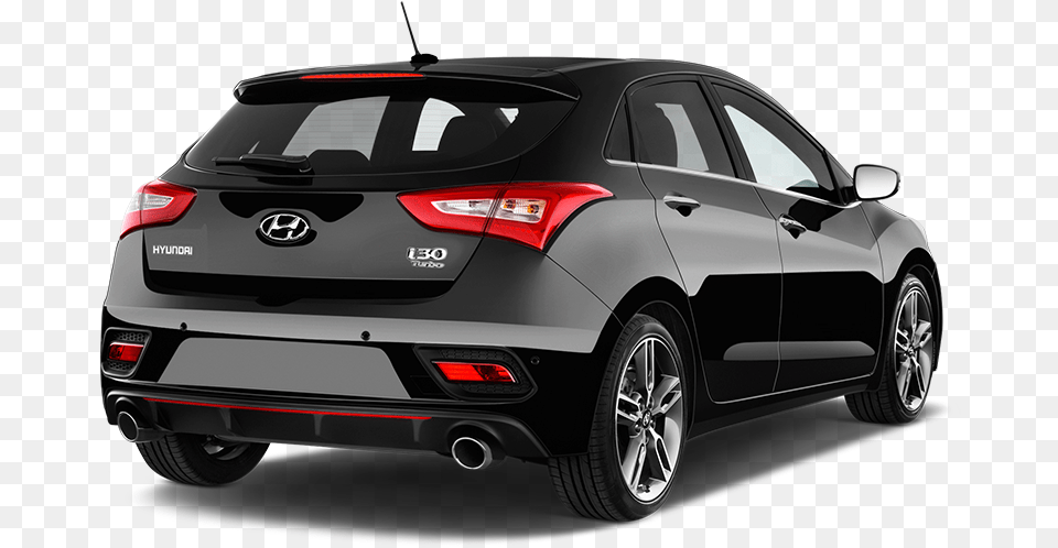 Download Hyundai I30 Company Car Rear Compact Sport Utility Vehicle, Sedan, Transportation, Machine, Wheel Png Image