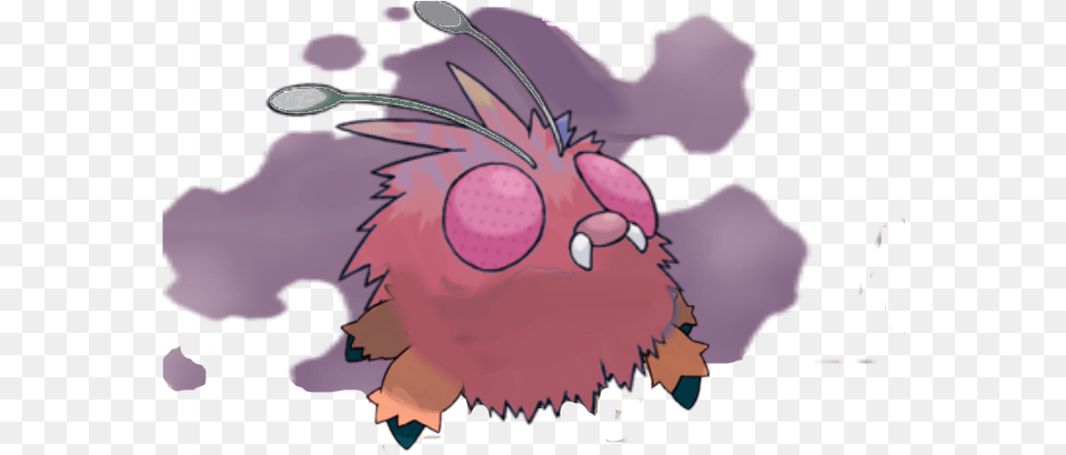 Download I Generated Gastly Venonat And Joltik Pokemon Pokemon Venonat, Baby, Person, Animal, Bird Png