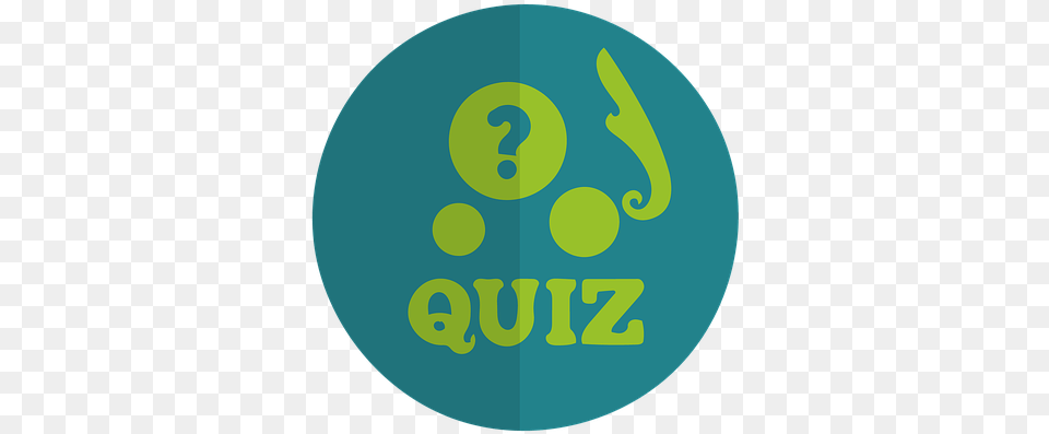 Download Icon Question Quiz Clipart Dot, Symbol, Disk, Number, Text Png