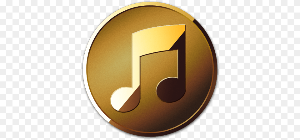 Download Icon Wapdam Mp3 Music Download, Gold, Text, Number, Symbol Png Image
