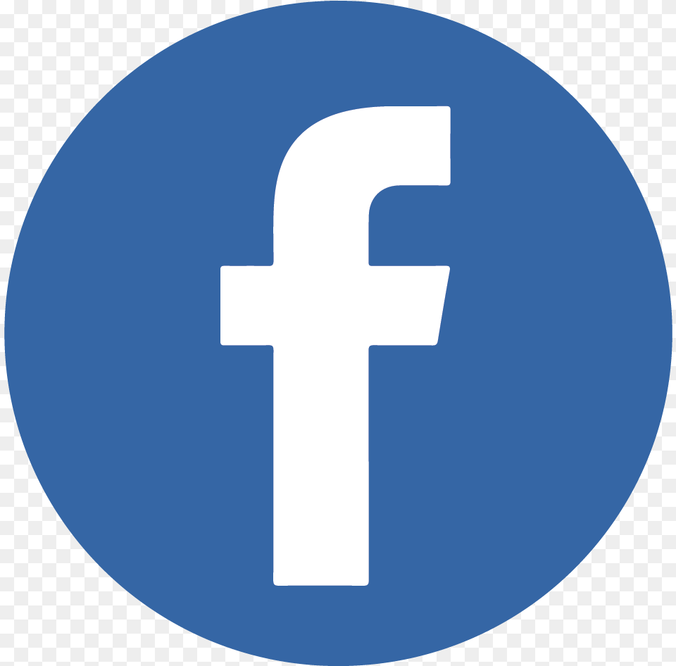 Download Icons Media Linkedin Computer Facebook Social Logo Circle Background Facebook Logo, Symbol, Cross, Sign Free Transparent Png