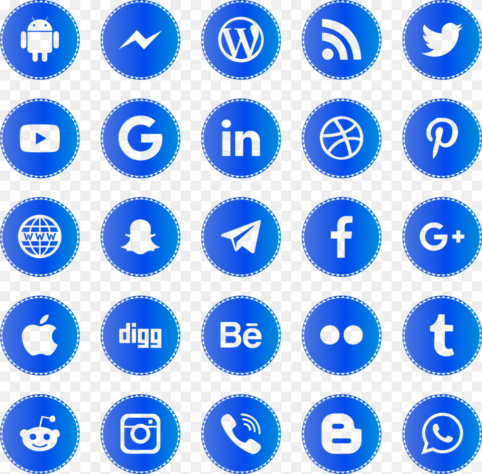 Download Icons Social Media 2019 Svg Eps Psd Ai Social Media Red Icon, Number, Symbol, Text Free Png