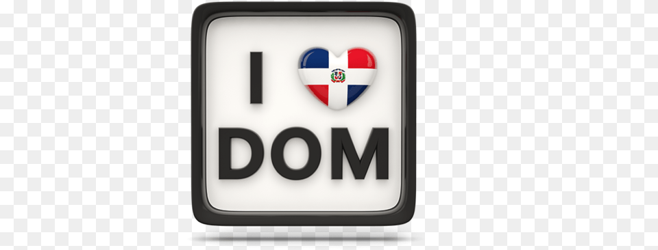 Illustration Of Flag Dominican Republic Love Dominican Republic, Symbol Free Png Download