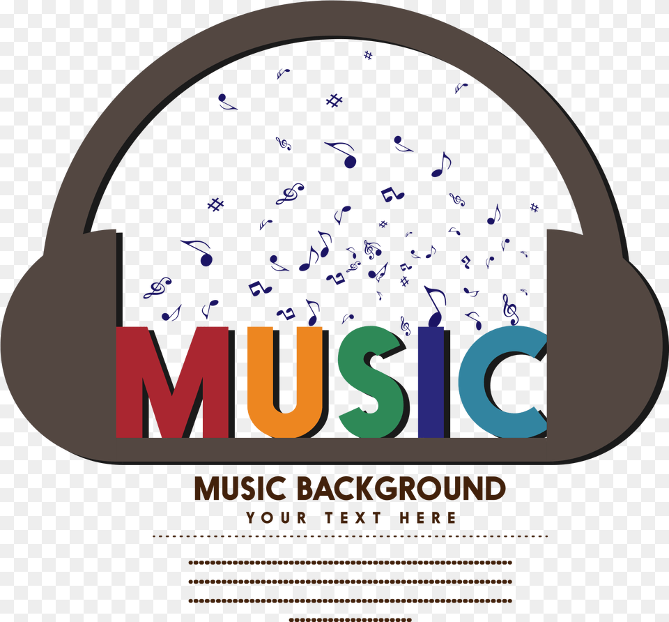 Download Image Black And White Musical Note Logo Music Logo Design, Advertisement, Poster Free Png