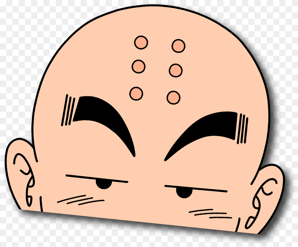 Download Of Krillin Krillin, Head, Person, Face, Clothing Png Image