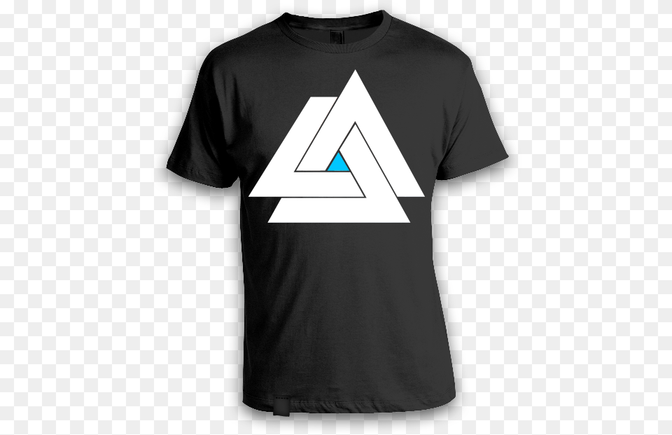 Image Of Valknut Unisex, Clothing, T-shirt, Triangle Free Png Download