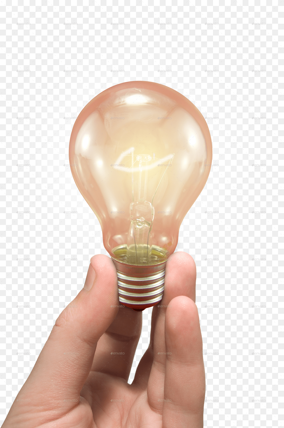 Download Image Preview Setbulb 1 Hand Light Bulb Hand With Light Bulb, Lightbulb Png