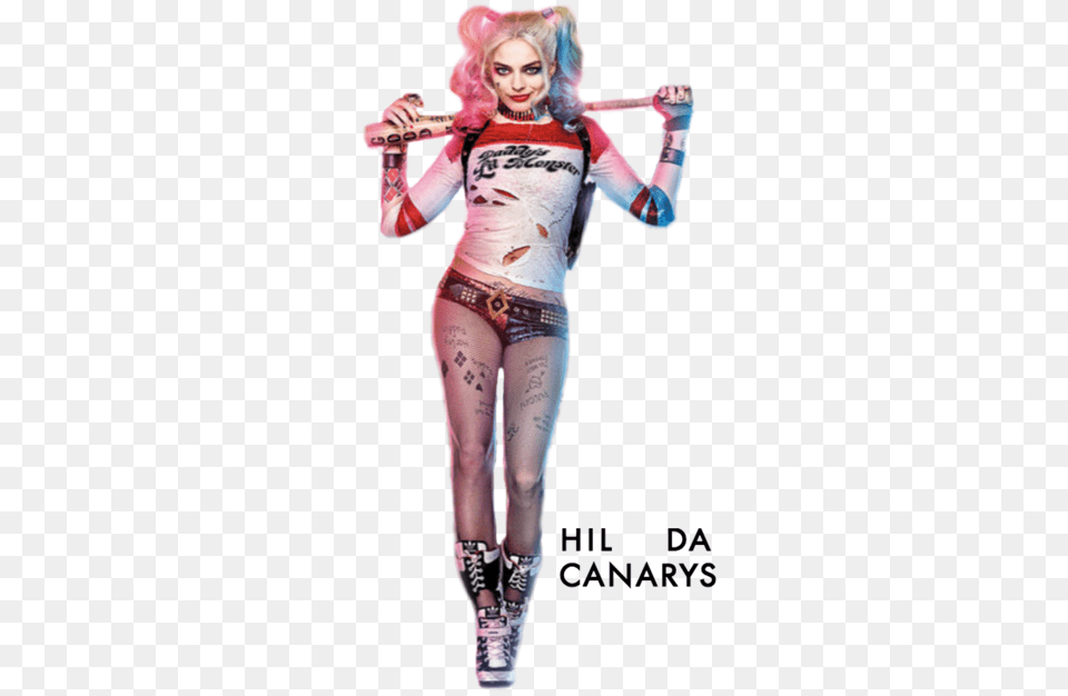 Image Report Harley Quinn Full Body, Adult, Person, Woman, Female Free Png Download
