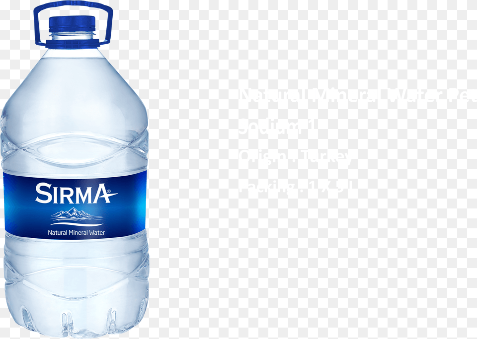 Download Sirma Water 5 Liter Hd Download Uokplrs Sirma Water Turkey, Beverage, Bottle, Mineral Water, Water Bottle Png Image