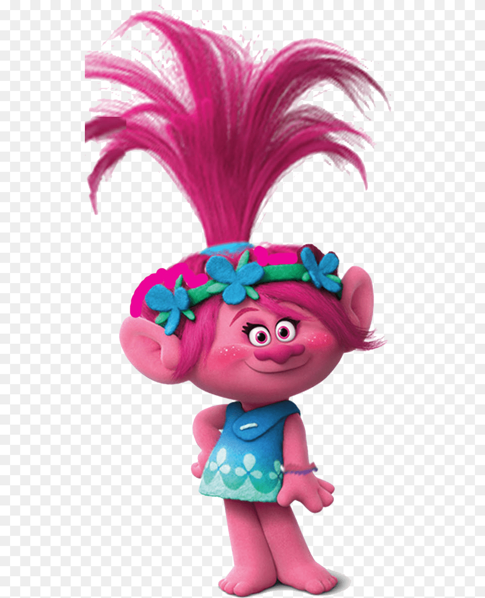 Download Imagem Poppy Trolls Princess Poppy Poppy Troll, Baby, Doll, Person, Toy Free Transparent Png