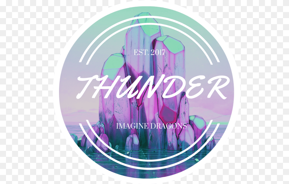 Download Imagine Dragons Thunder Imagine Dragons Thunder Cover, Purple, Ice Free Png