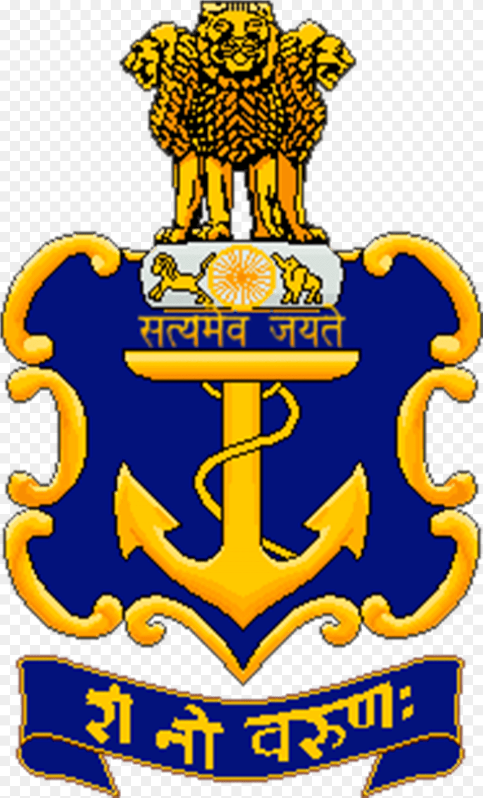 Download Indian Navy Logo Hd, Electronics, Hardware, Animal, Symbol Png Image