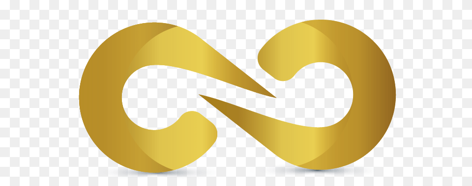 Download Infinity Symbol Transparent Background Gold Infinity Symbol, Alphabet, Ampersand, Text, Logo Png