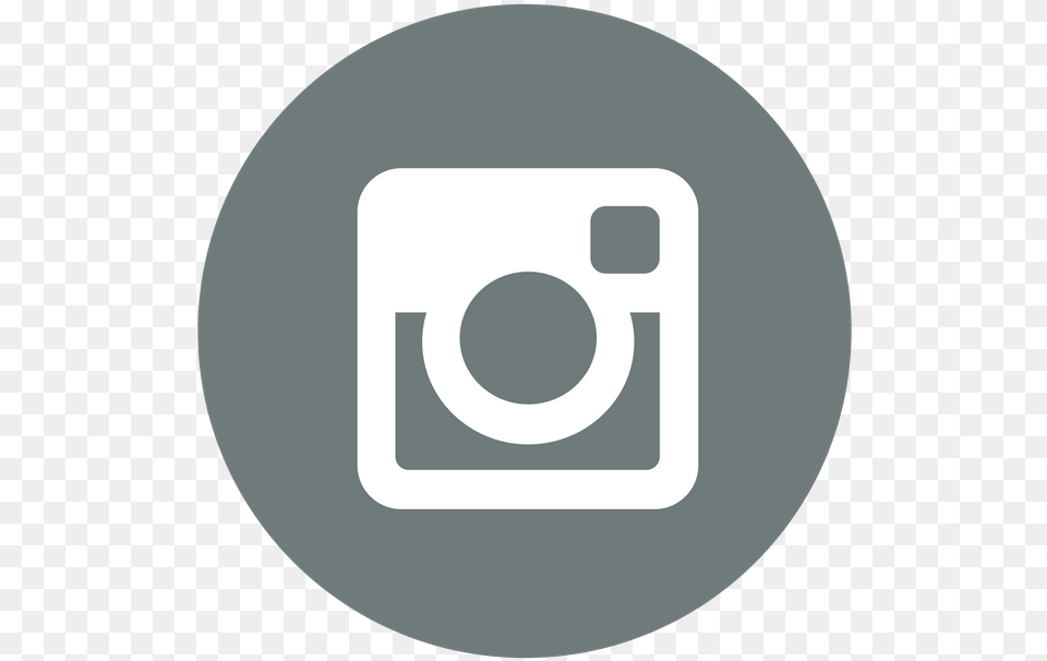 Download Instagram Icon Gray Transparent Background Small Brown Instagram Logo, Photography, Disk, Electronics, Ct Scan Png Image