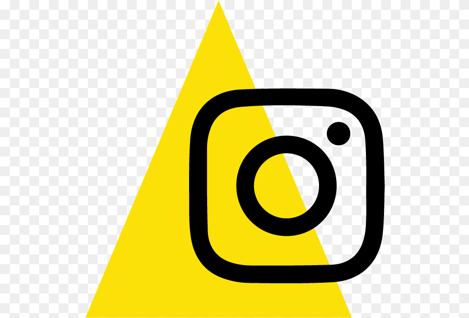 Download Instagram Icon Social Media Icons Set Vector And Vector Yellow Instagram Logo, Triangle, Sign, Symbol Png Image