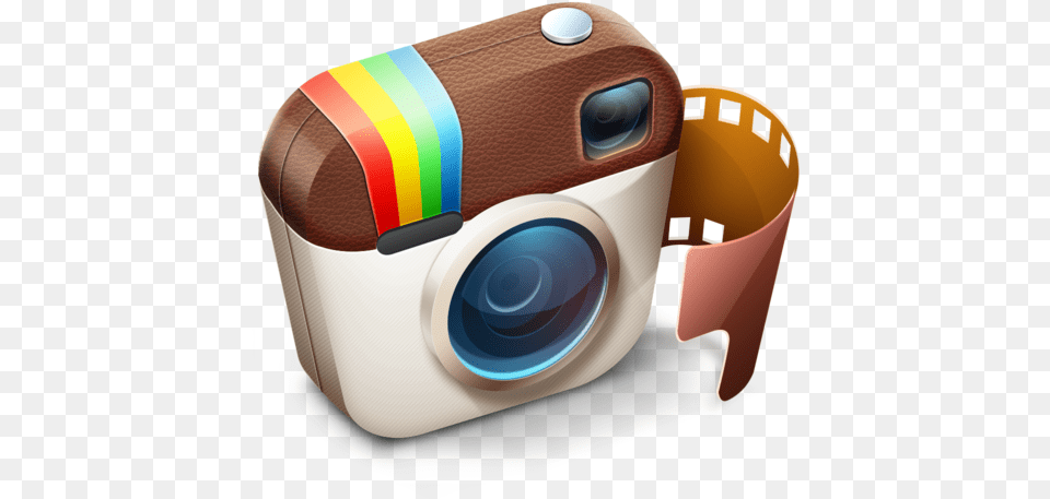 Download Instagram Icons Media Button Youtube Computer Logo Instagram 3d, Electronics, Speaker, Camera Png Image
