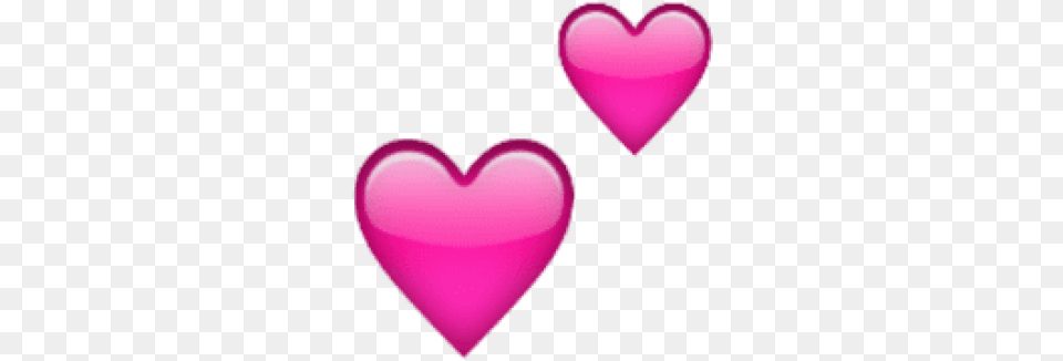 Download Ios Emojitwohearts Dlpngcom Heart Emoji, Smoke Pipe Free Transparent Png