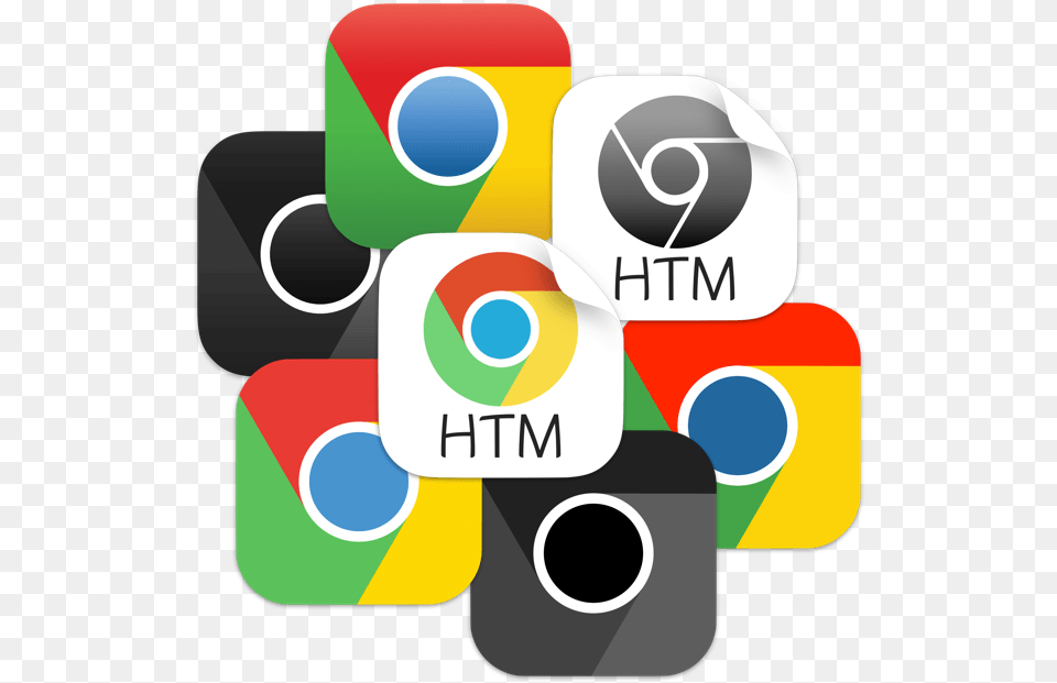 Download Ios Style Google Chrome Icons New Google Chrome Icon, Art, Graphics, Dynamite, Weapon Png Image
