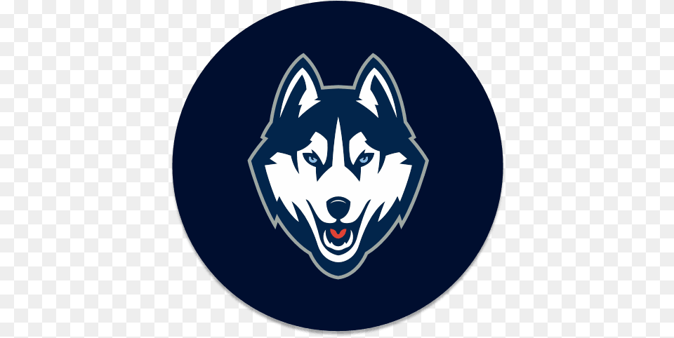 Download Iptv Playlist Android Apk Free Uconn Huskies, Logo, Animal, Canine, Dog Png Image