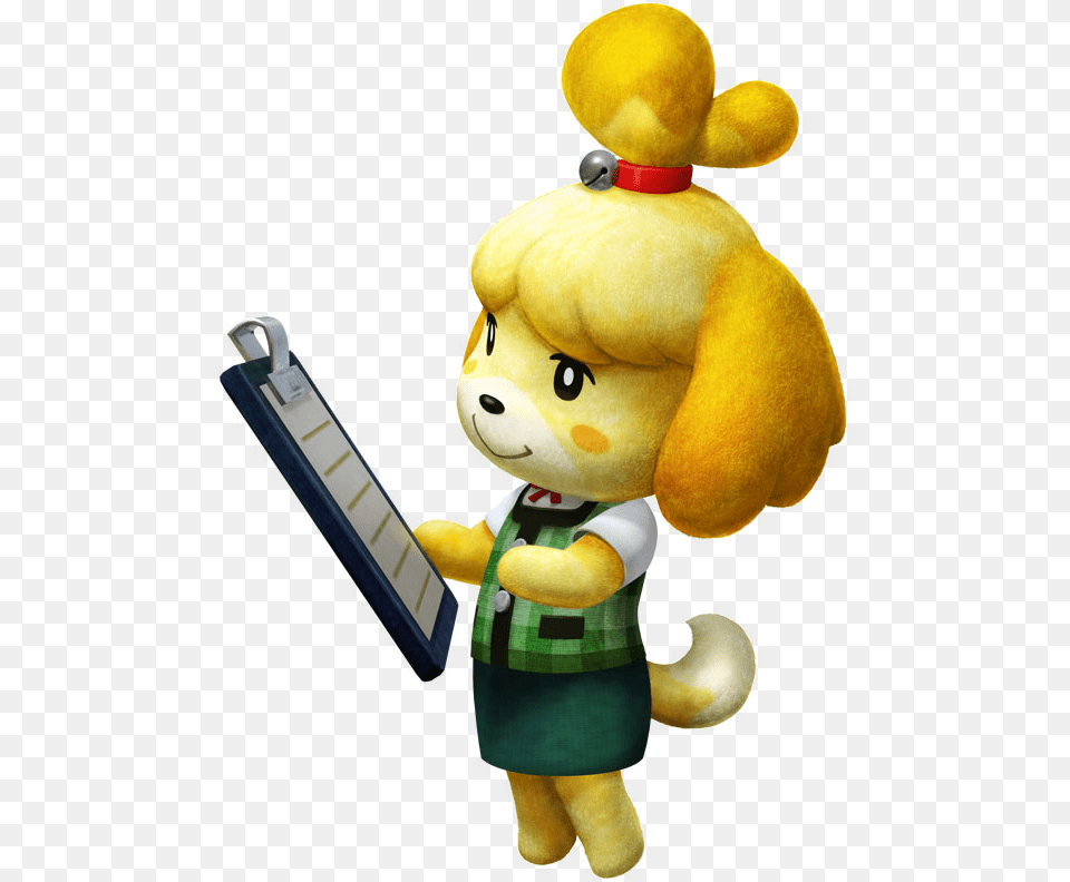 Download Isabelle Animal Crossing Isabelle Animal Crossing New Leaf, Face, Head, Person, Toy Png Image