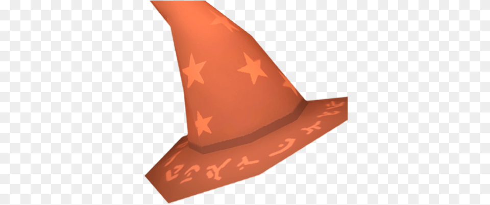 Download Item Enchanted Wizard Hat Orange Wizard Hat, Clothing Png Image