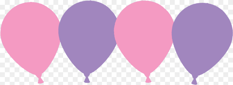 Its A Girl A Girl Transparent, Balloon, Purple Free Png Download