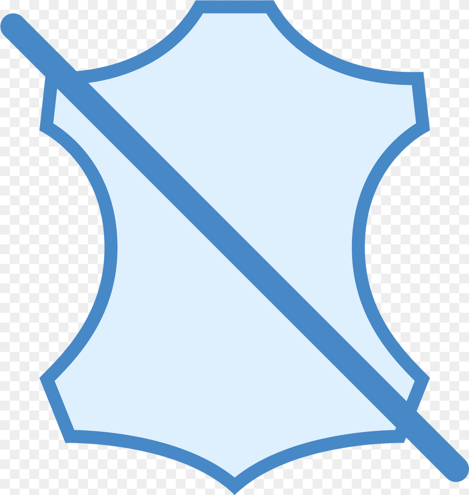 Itu0027s A Torso Crossed Out By Line From The Top Clip Art, Armor, Shield Free Png Download