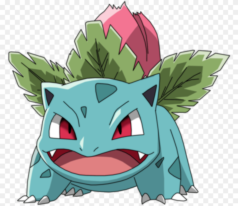 Download Ivysaur Image With No Ivysaur, Book, Comics, Publication, Animal Free Transparent Png