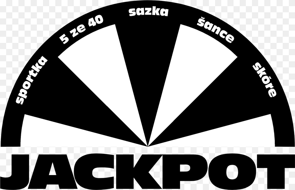 Download Jackpot Logo Black And White Circle Png Image