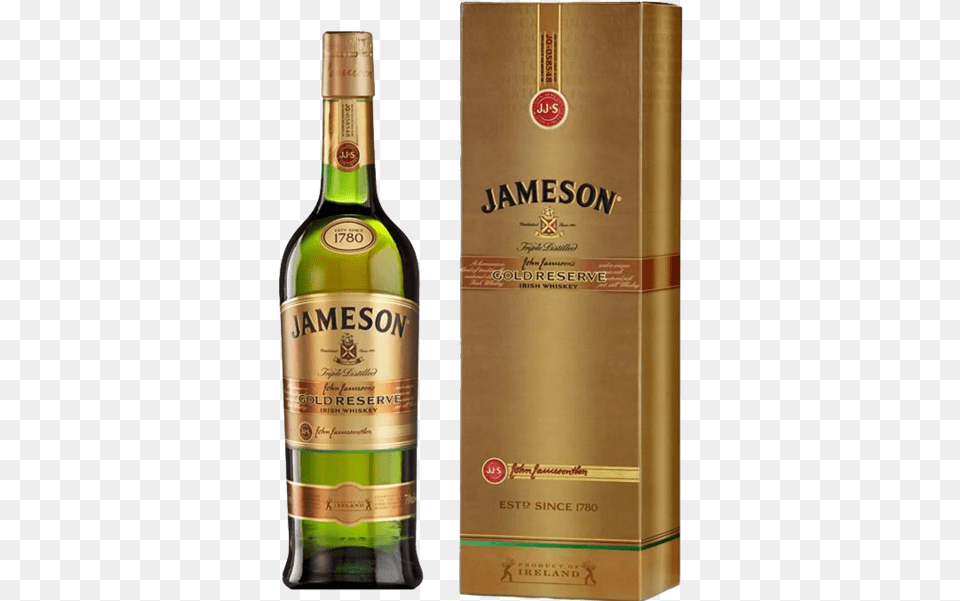 Download Jameson Irish Whiskey Jameson Gold Reserve Jameson Gold Reserve, Alcohol, Beverage, Liquor, Whisky Free Png