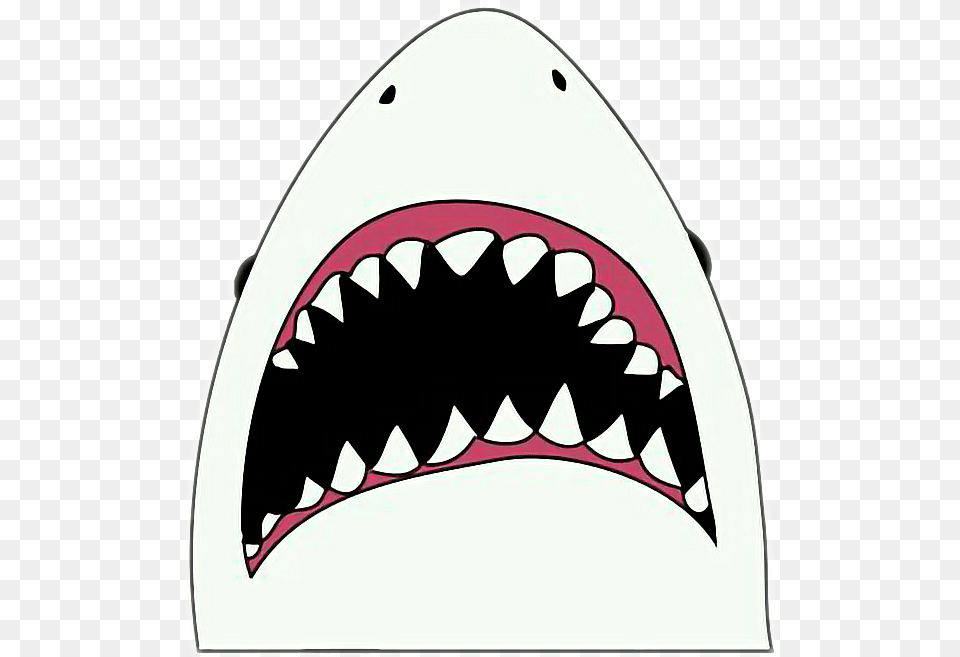 Jaws New Sticker Enjoy Good Night Sweet Dreams Stickers Shark, Body Part, Mouth, Person, Teeth Free Png Download