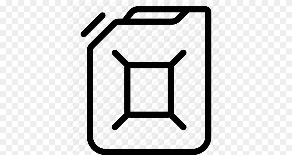 Download Jerry Can Black And White Clipart Jerrycan Gasoline, Bus Stop, Outdoors, Architecture, Building Free Transparent Png