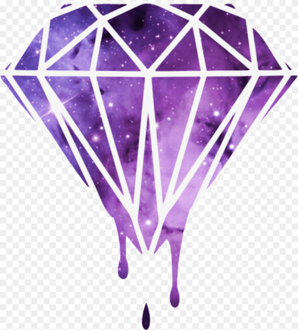 Download Jewel Diamond Dripping Purple Freetoedit Dripping Diamond, Accessories, Gemstone, Jewelry, Ornament Free Png