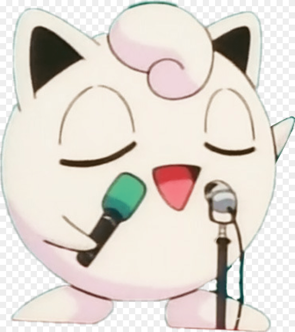 Jigglypuff Pokemon Pokemon Jigglypuff Sing, Electrical Device, Microphone Free Png Download